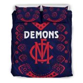 Afl Melbourne Demons Indigenous Doona Cover 4.jpg - demo10