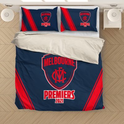 AFL Melbourne Demons Premiers 2021  Bedding Set