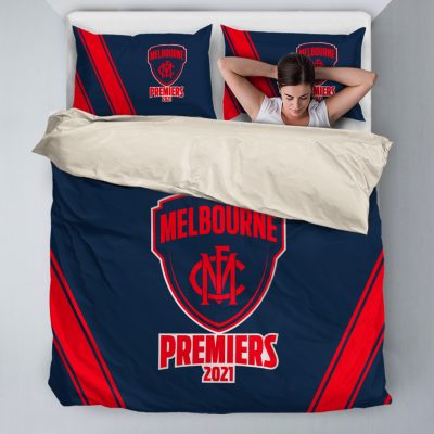 AFL Melbourne Demons Premiers 2021  Bedding Set