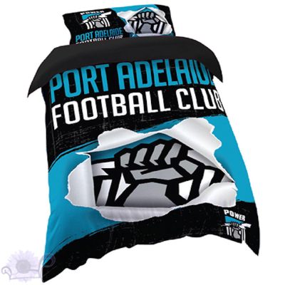 AFL Port Adelaide Big Logo  Bedding Set