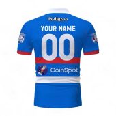 Afl Western Bulldogs Custom Name Number Home Guernsey 2023 Polo Shirt Back.jpg - demo10