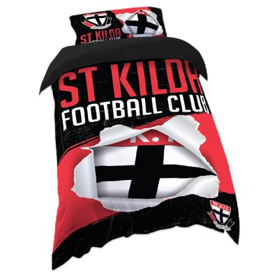 AFL St Kilda Saints Big Logo  Bedding Set