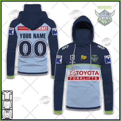 Personalise NRL Canberra Raiders 2022 Away Jersey