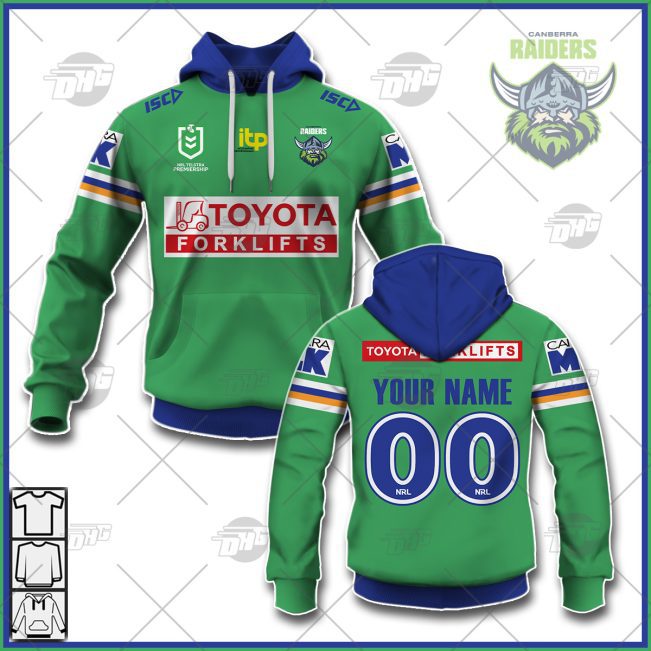 Personalise NRL Canberra Raiders 2022 Heritage Jersey