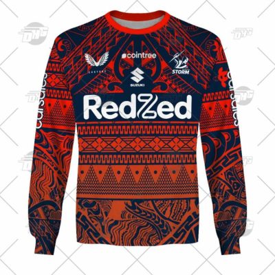 NRL Melbourne Storm Custom Name Number 2022 Captain?s Run Training Jersey Sweatshirt V2