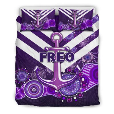 AFL Fremantle Dockers Indigenous Freo  Bedding Set