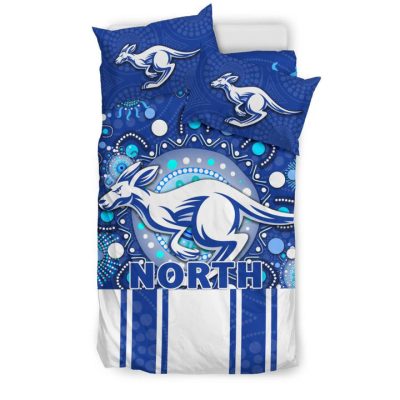 AFL North Melbourne Kangaroos Indigenous  Bedding Set