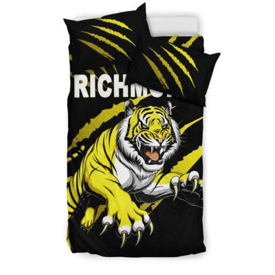 AFL Richmond Tigers Black  Bedding Set