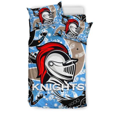 NRL Newcastle Knights Aboriginal  Bedding Set