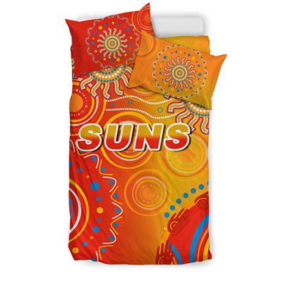 AFL Gold Coast Suns Indigenous  Bedding Set