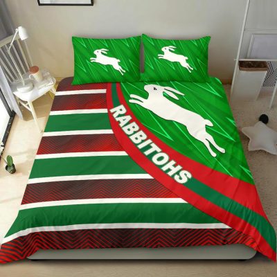 NRL South Sydney Rabbitohs Victorian Vibes  Bedding Set