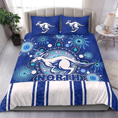AFL North Melbourne Kangaroos Indigenous  Bedding Set