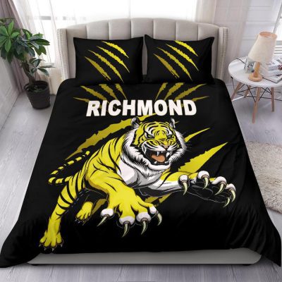 AFL Richmond Tigers Black  Bedding Set
