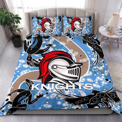 NRL Newcastle Knights Aboriginal  Bedding Set