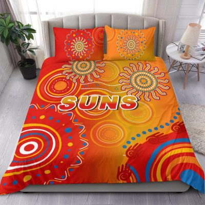 AFL Gold Coast Suns Indigenous  Bedding Set