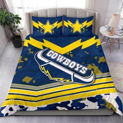 NRL North Queensland Cowboys Camouflage ANZAC  Bedding Set