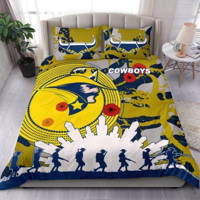 NRL North Queensland Cowboys ANZAC Day  Bedding Set