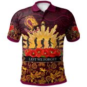 Australia Brisbane Polo Shirt Anzac Broncos Animals In Aboriginal Inspired Art Polo Shirt 1 76785.1675140046.jpg - demo10