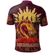 Australia Brisbane Polo Shirt Anzac Broncos Animals In Aboriginal Inspired Art Polo Shirt 2 64612.1675140046.jpg - demo10
