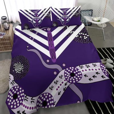 AFL Fremantle Dockers Indigenous  Bedding Set V2
