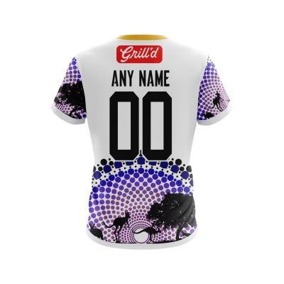 NRL Melbourne Storm Custom Name Number Australia?s Day T-Shirt