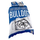 NRL Canterbury-Bankstown Bulldogs Big Logo Scratch  Bedding Set
