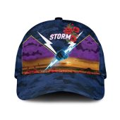 NRL Melbourne Storm Poppy Flowers ANZAC Classic Cap