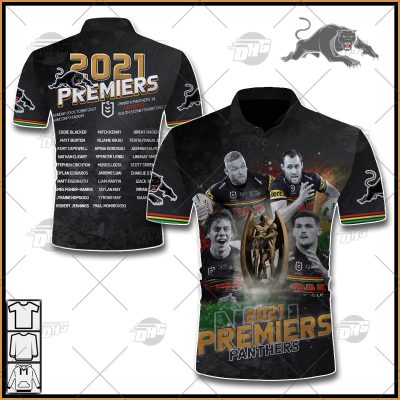 NRL Penrith Panthers Premiers 2021 Polo Shirt