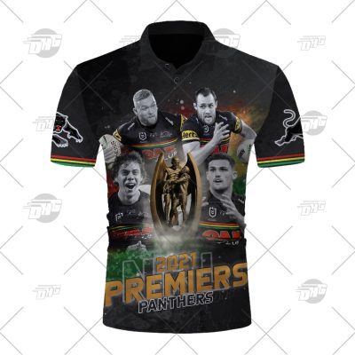 NRL Penrith Panthers Premiers 2021 Polo Shirt