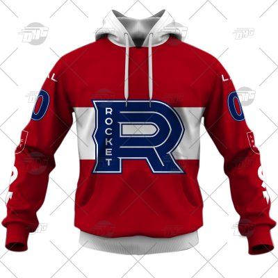 Customized AHL Laval Rocket Premier Jersey Red