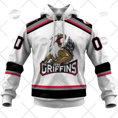Customized AHL Grand Rapids Griffins Premier Jersey White