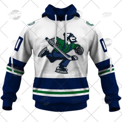 Customized AHL Abbotsford Canucks Premier Jersey White
