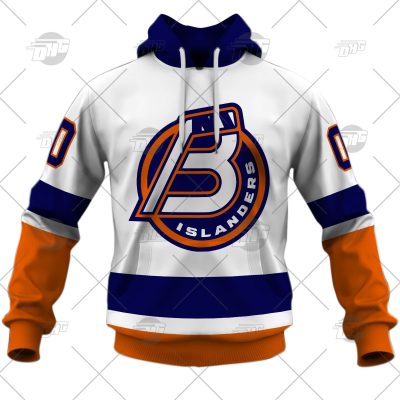 Customized AHL Bridgeport Islanders Premier Away Jersey