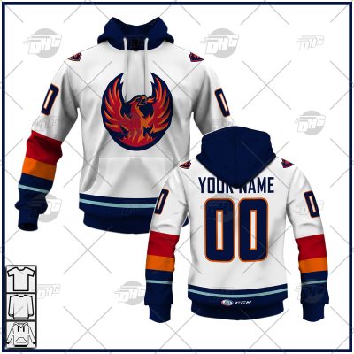 Customized AHL Coachella Valley Firebirds Premier Light Jersey