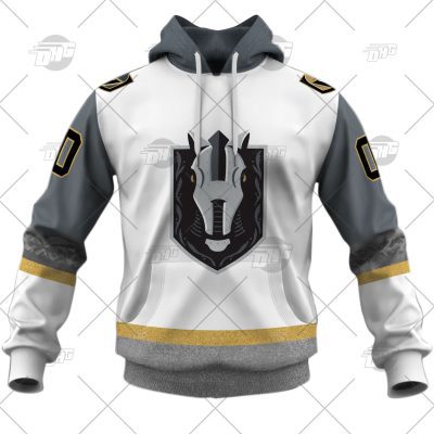 Customized AHL Henderson Silver Knights Premier Jersey White