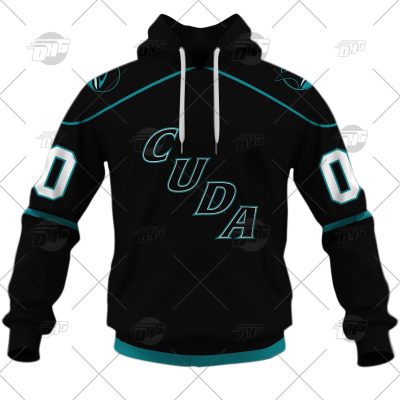 Customized AHL San Jose Barracuda Premier Second Jersey