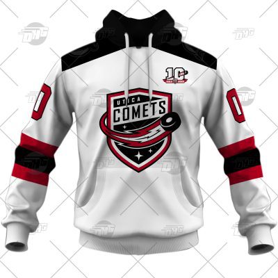 Customized AHL Utica Comets 2022/23 Premier Jersey White