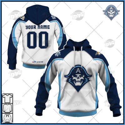 Customized AHL Milwaukee Admirals Premier Jersey White