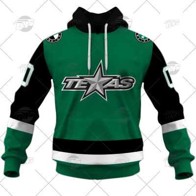Customized AHL Texas Stars Premier Jersey Green
