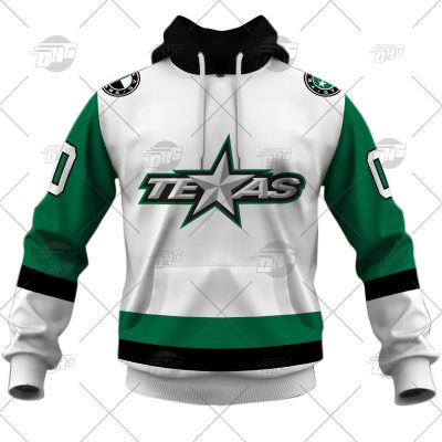 Customized AHL Texas Stars Premier Jersey White