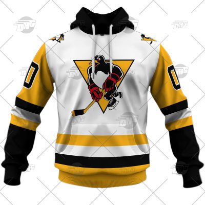 Customized AHL Wilkes-Barre/Scranton Penguins Premier Jersey White