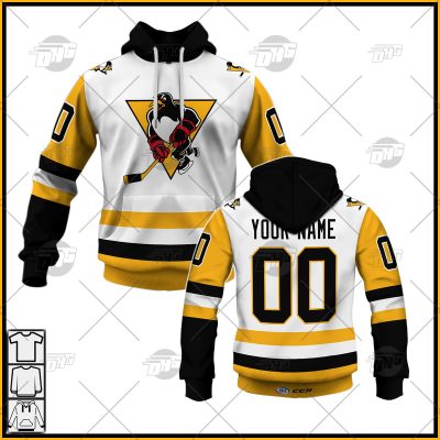 Customized AHL Wilkes-Barre/Scranton Penguins Premier Jersey White