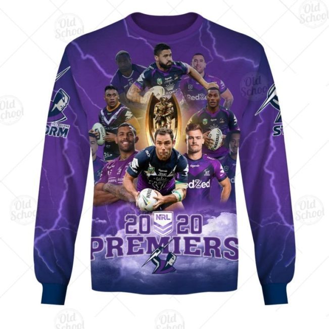 NRL Melbourne Storm Grand Final 2020 Premiers Sweatshirt