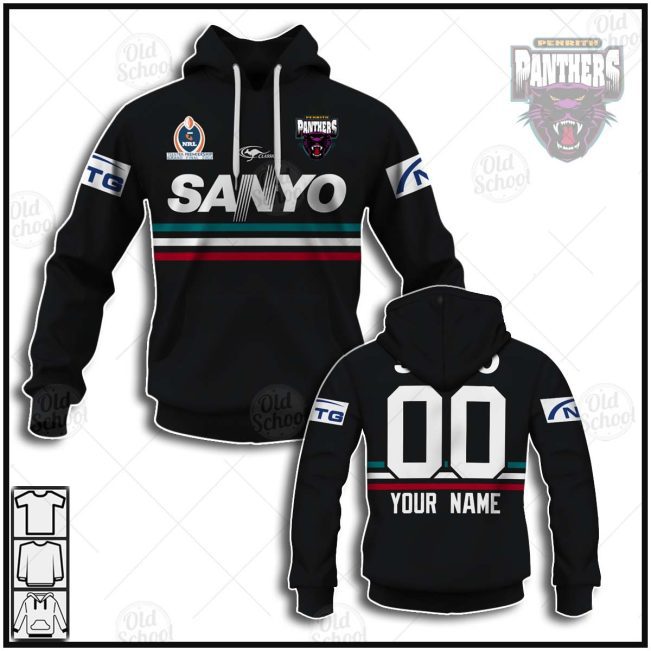 Personalise NRL Grand Final 2003 Vintage Penrith Panthers Retro Jersey | Soulcals