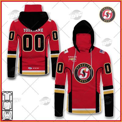 Personalise AHL CCM Quicklite Stockton Heat Premier Red Jersey