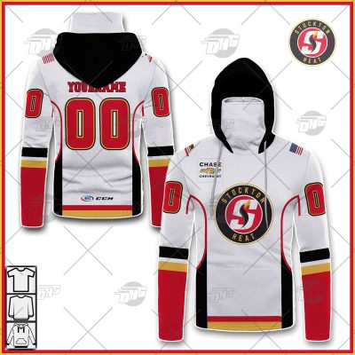 Personalise AHL CCM Quicklite Stockton Heat Premier White Jersey