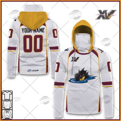 Personalise AHL CCM Quicklite Cleveland Monsters White Jersey