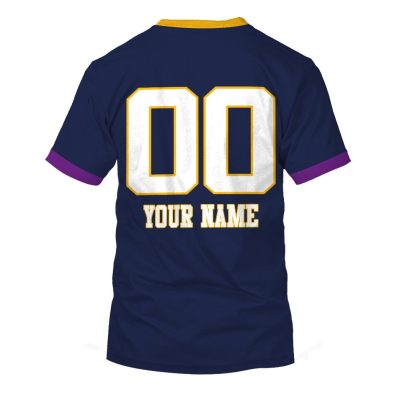 NRL Melbourne Storm Custom Name Number 1998 Vintage Retro Heritage Jersey T-Shirt