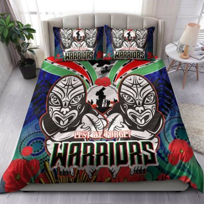 NRL New Zealand Warriors ANZAC Aboriginal  Bedding Set