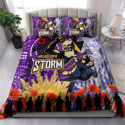 NRL Melbourne Storm  Bedding Set V5